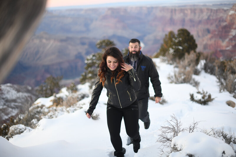 1.2.19 MR Surprise Engagement Photos Kevin and Vanessa Grand Canyon photography by Terri Attridge-33