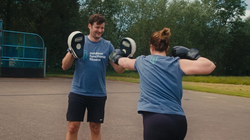 Boksfit bij Outdoor Functional Fitness