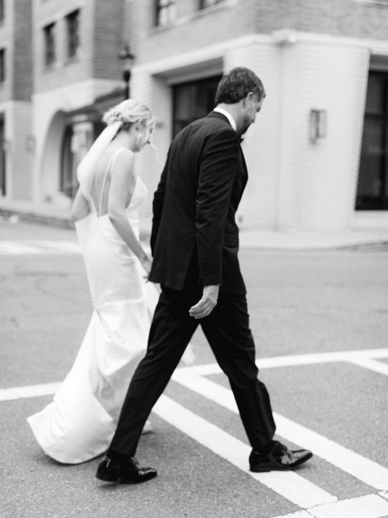 Black & White Couple Kissing Omni Oceanfront Resort Hilton Head South Carolina