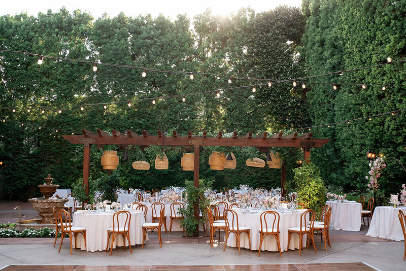 Franciscan Gardens Wedding Reception Radiant Love Events 1