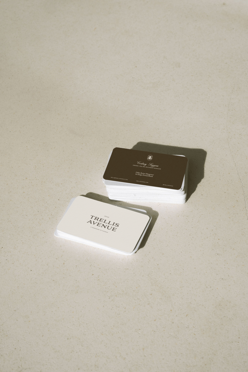 Trellis Avenue Business Card