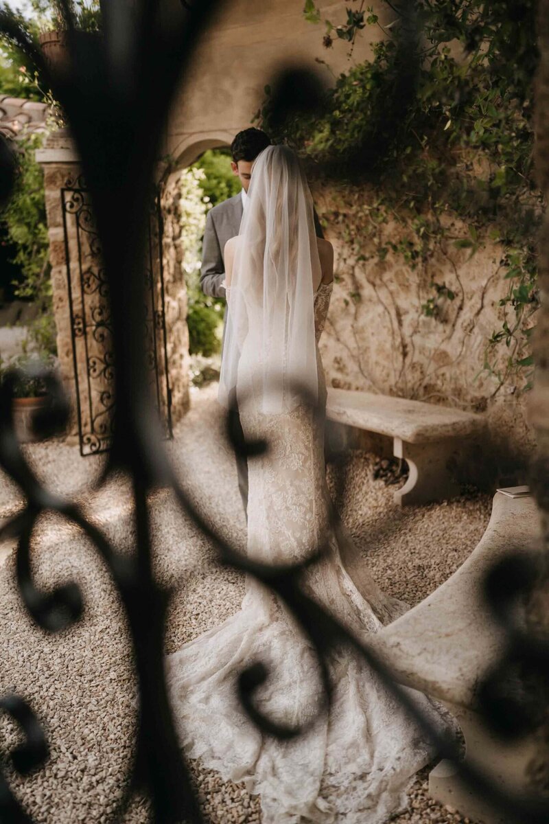 ceremony borgo santo pietro intimate elopement in tuscany 