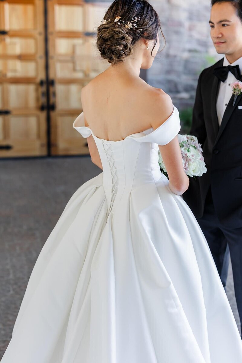 casa blanca wedding-in the garden