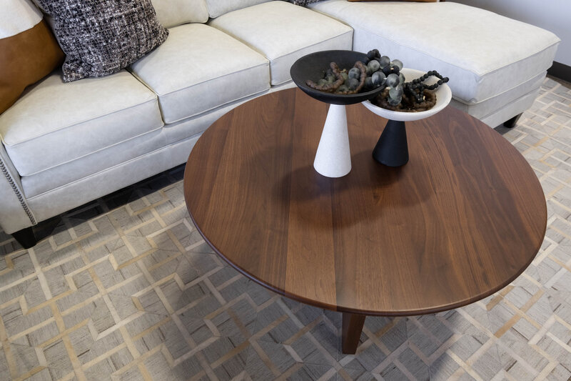 Upgrade your space with our wooden table, the perfect accent piece for your living room.