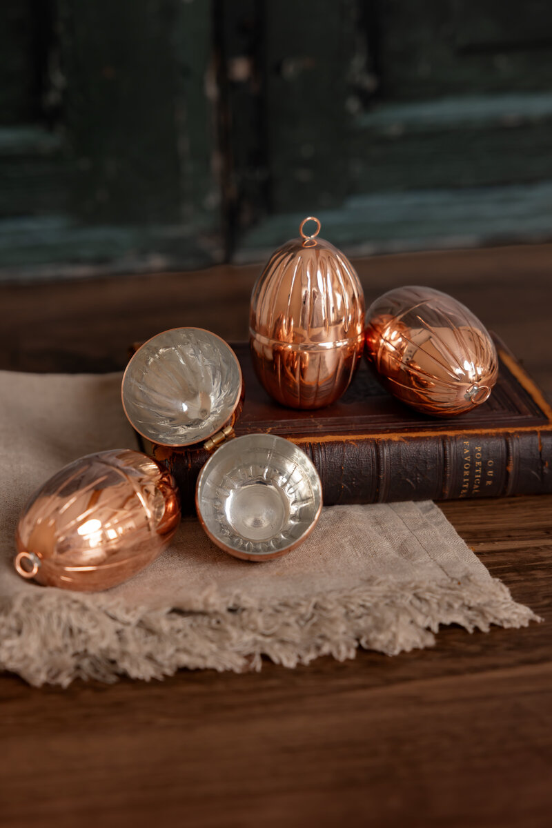 Coppermill Kitchen Bird Egg Ornaments 1