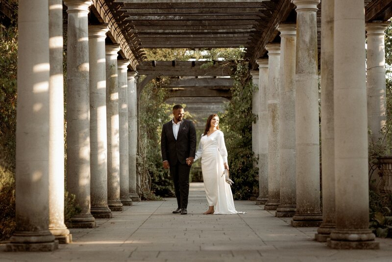 cute-couple-posing-for-London-elopement-wedding-photographer-at-pergola-and-hill-garden-hampstead-2128-Hadi Photography