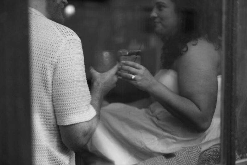 Creative detail shot captured during Warren RI Engagement Session