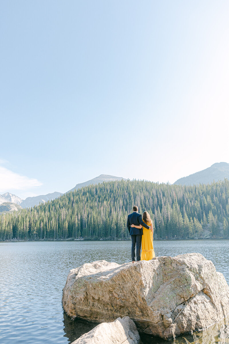 Leidy and Josh Photography | Rocky Mountains National Park Engagement-1