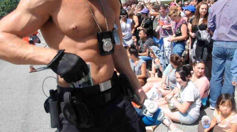 Brent Ray Fraser Officer Hardonski Busts First Pride Parade Vancouver 2009 - 07