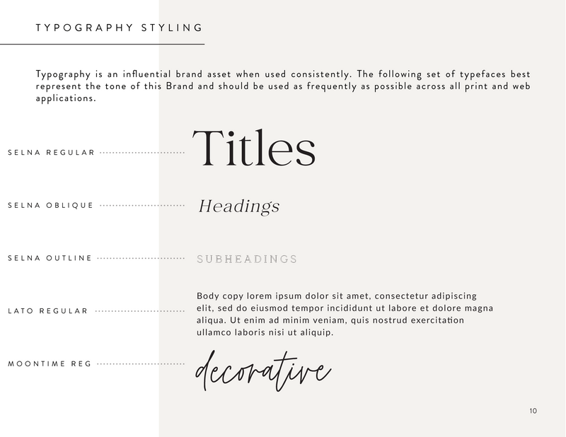 TMW - Brand Identity Style Guide_Typography Styling