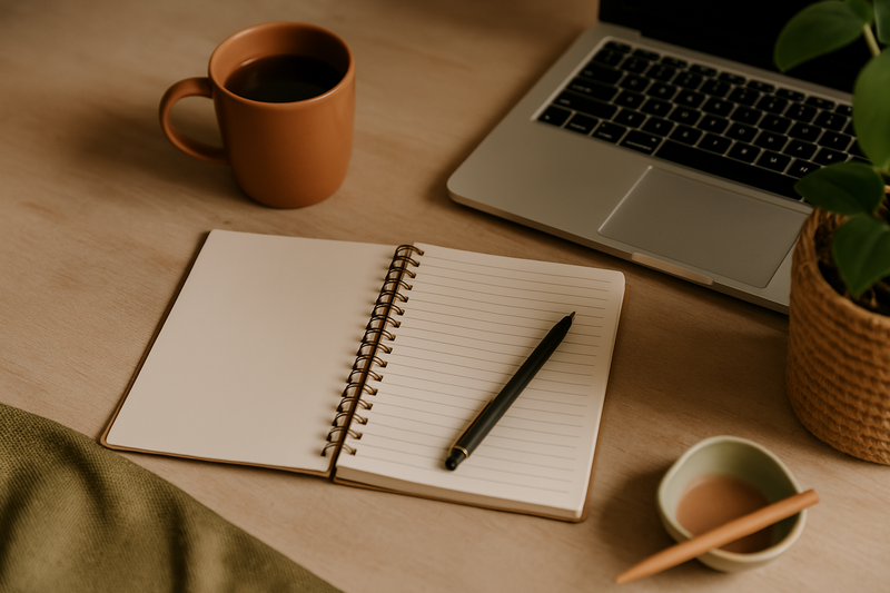 Website hero section for Shannon Kathleen Photography featuring curated resources for personal and professional growth in Minneapolis