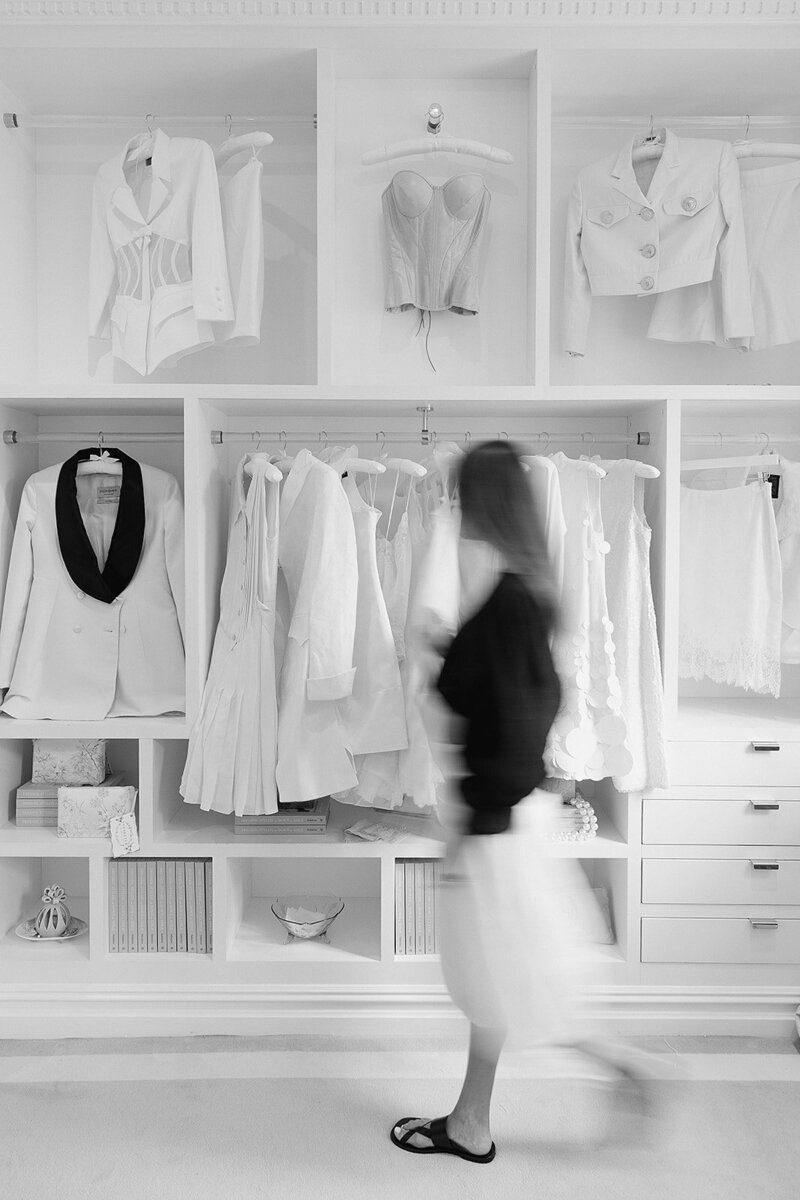 Timeless couture wedding gowns photographed in NYC bridal editorial.