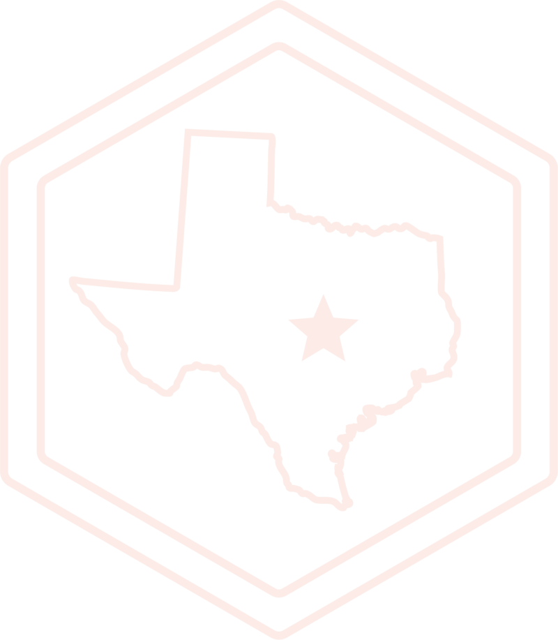 illustration of Texas icon for WhereAbouts Wedding Co