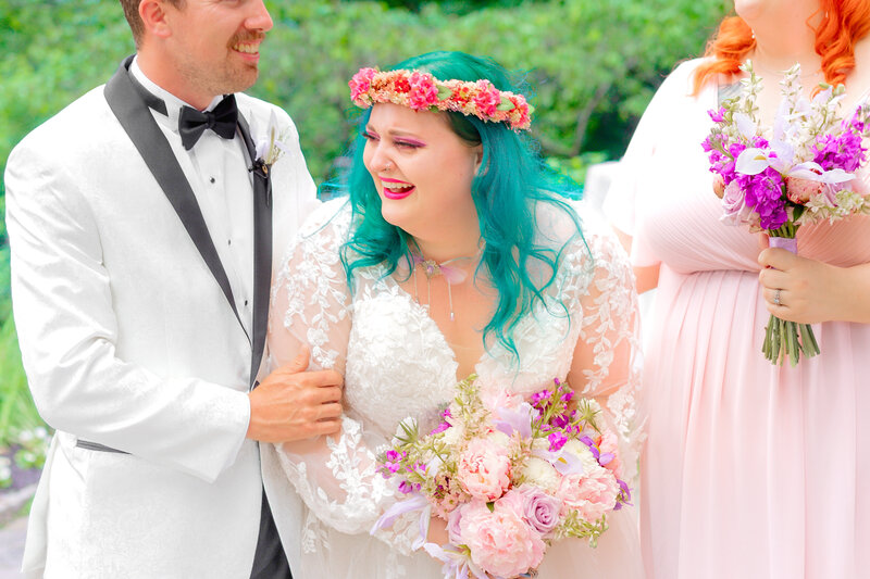 Unique and romantic summer wedding at Gramercy Mansion in Baltimore Maryland