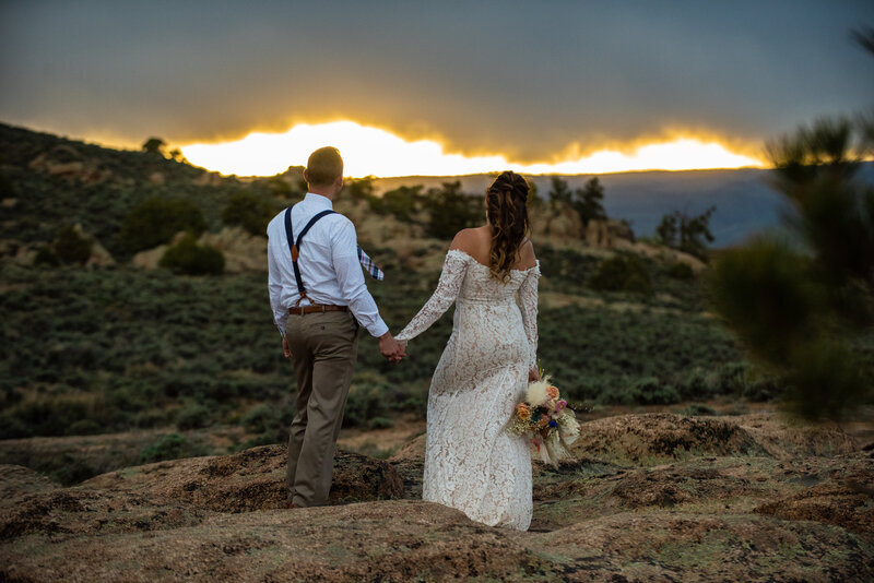 elopement wedding  Gothic Valley Crested Butte Colorado