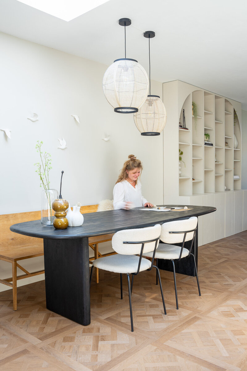 Japandi woning met rustige tinten