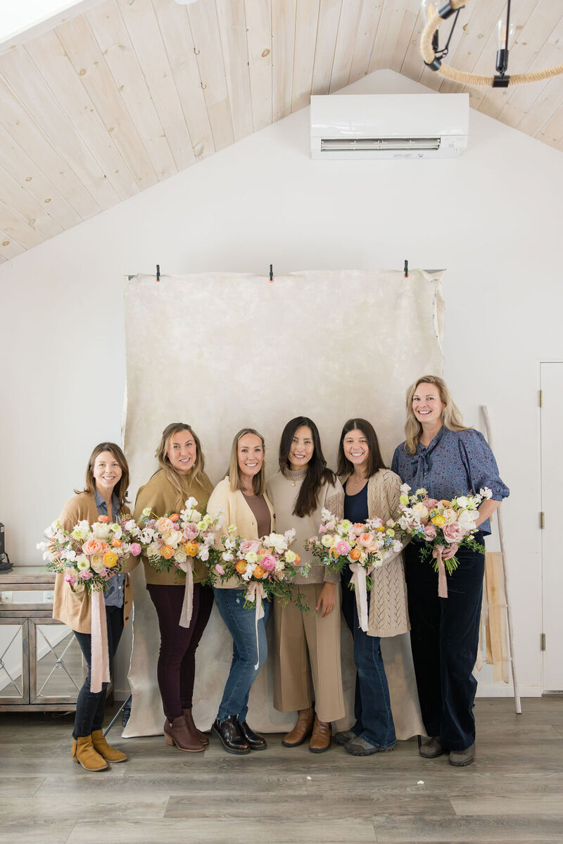 Wedding bouquet workshop by Koko Flora