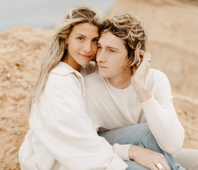 Santa Monica engagement session