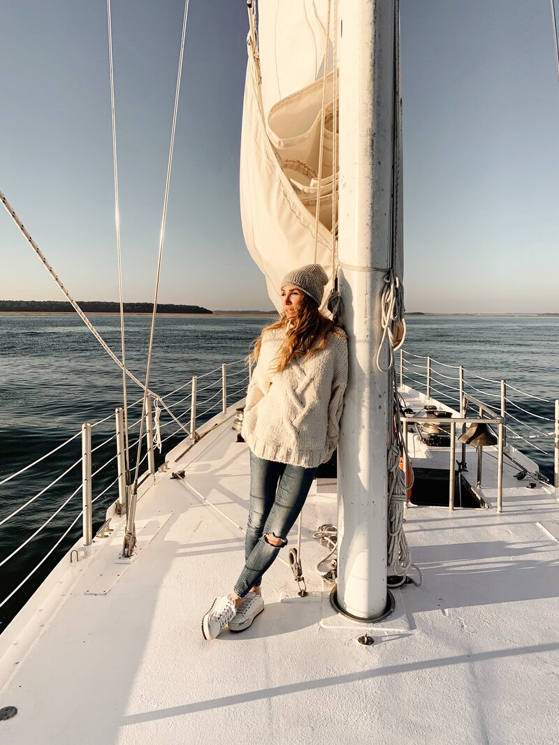 Lisa Staff on location in San Diego