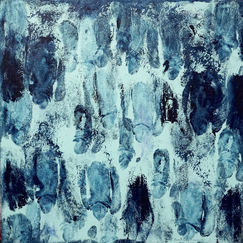 Myriad 19 - Acrylic painting on Canvas -  2023 - 24x24