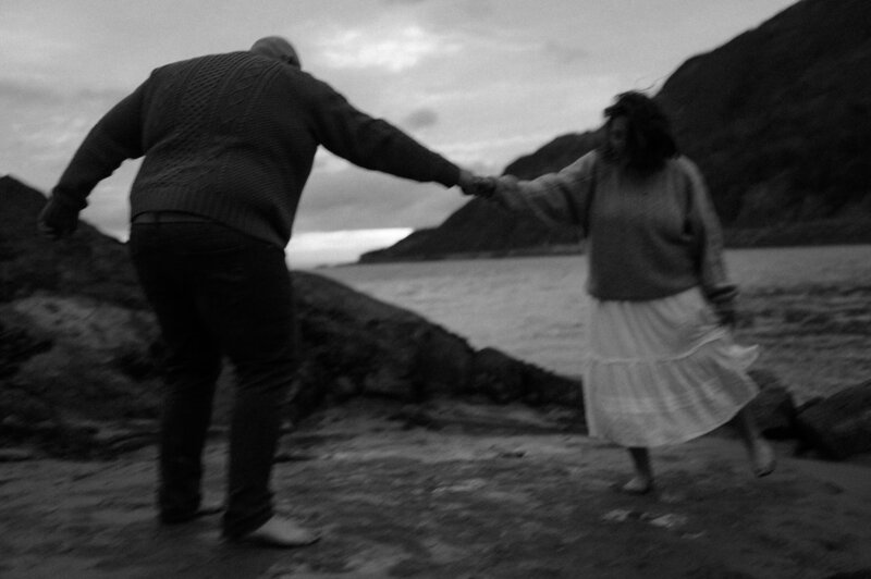 man and woman dancing