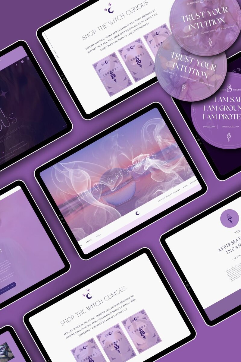 The Witch Curious Mockup