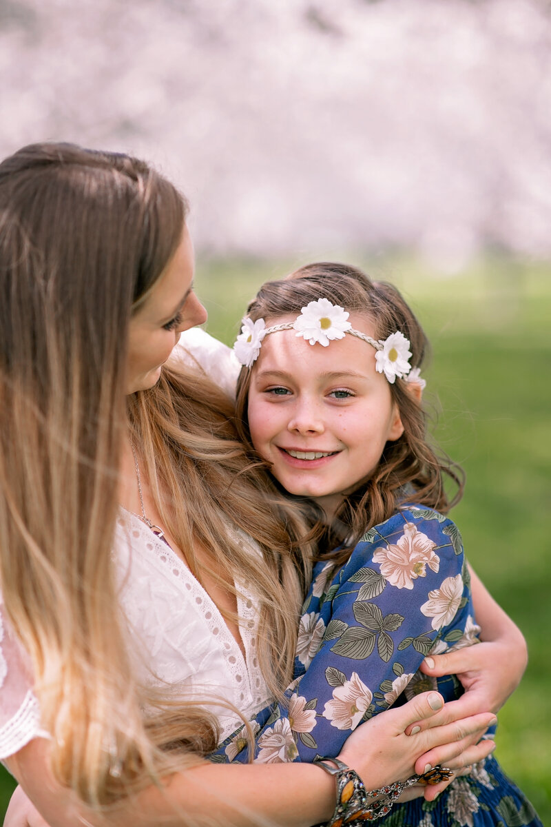 Cherry Blossom Session, Family Photography