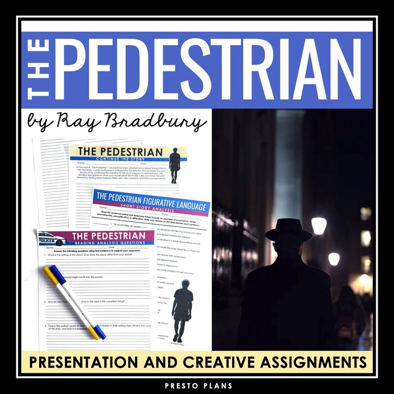 1 The Pedestrian by Ray Bradbury