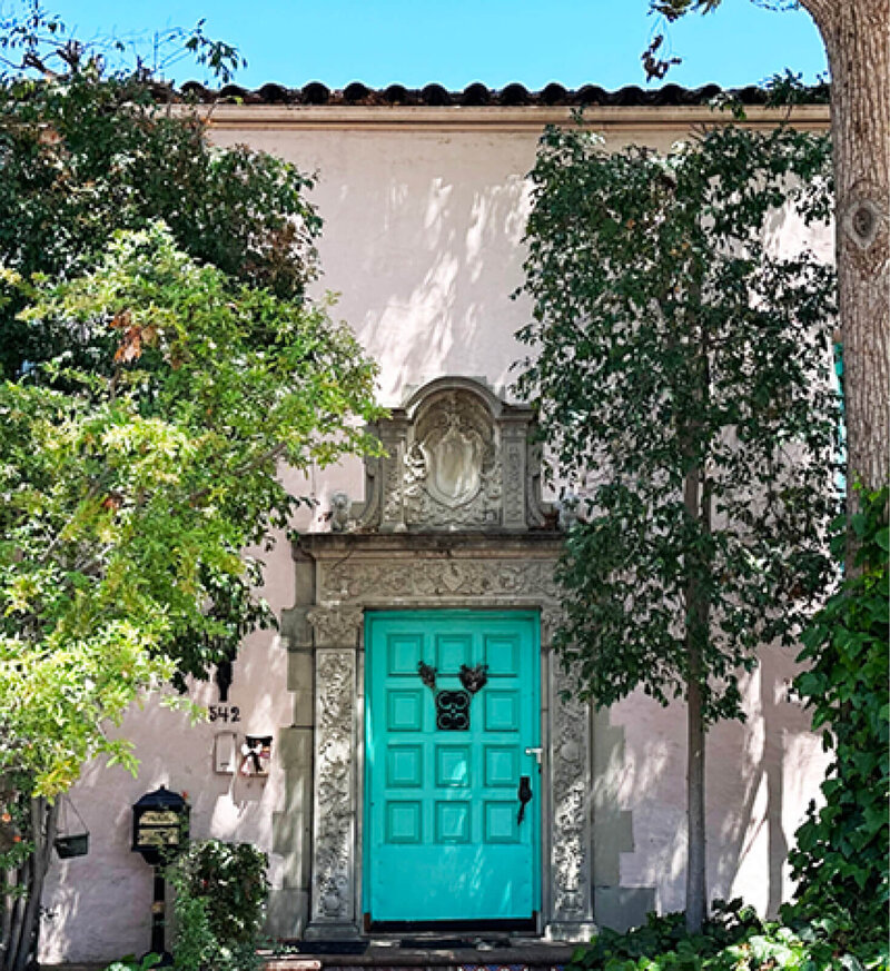 Mediterranean Revival architecture in Hancock Park, Los Angeles—classic historic homes captured by a Boston interior decorator inspired by color, detail, and charm.