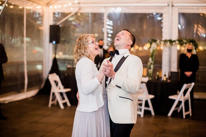 mother son dance by Knoxville Wedding Photographer, Amanda May Photos