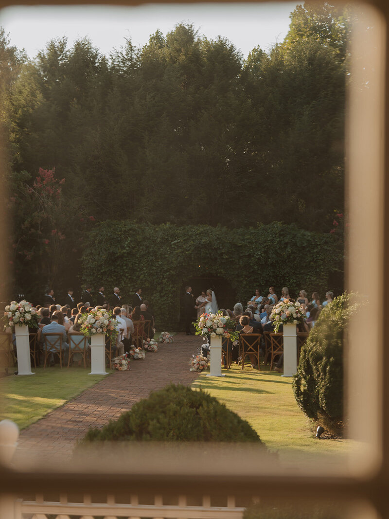 Detail photos from Georgia wedding ceremony