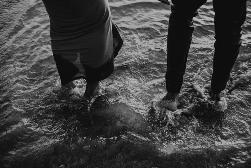 caribbean beach engagement session-14