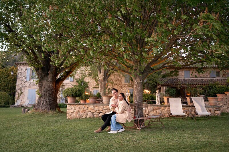 Bastide de Marie Provence Engagement Couple Photo shoot
