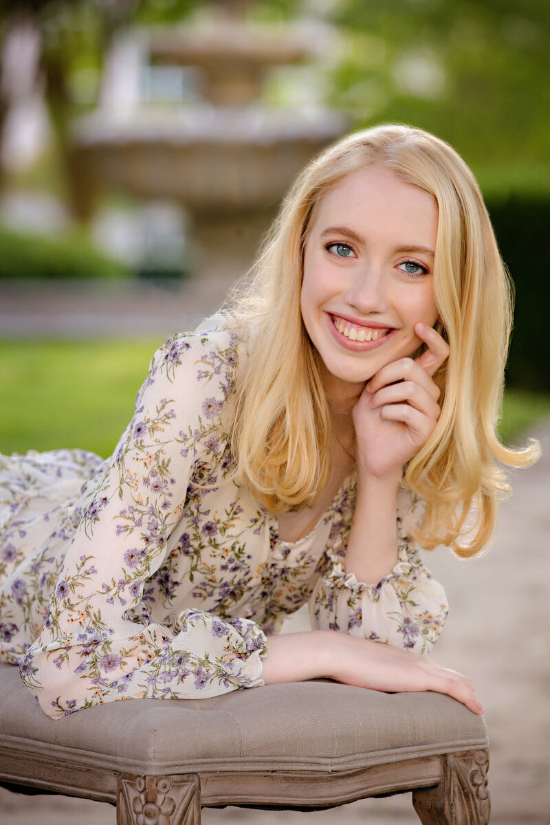 Elegant HS Senior Photos by Charlotte Photographer