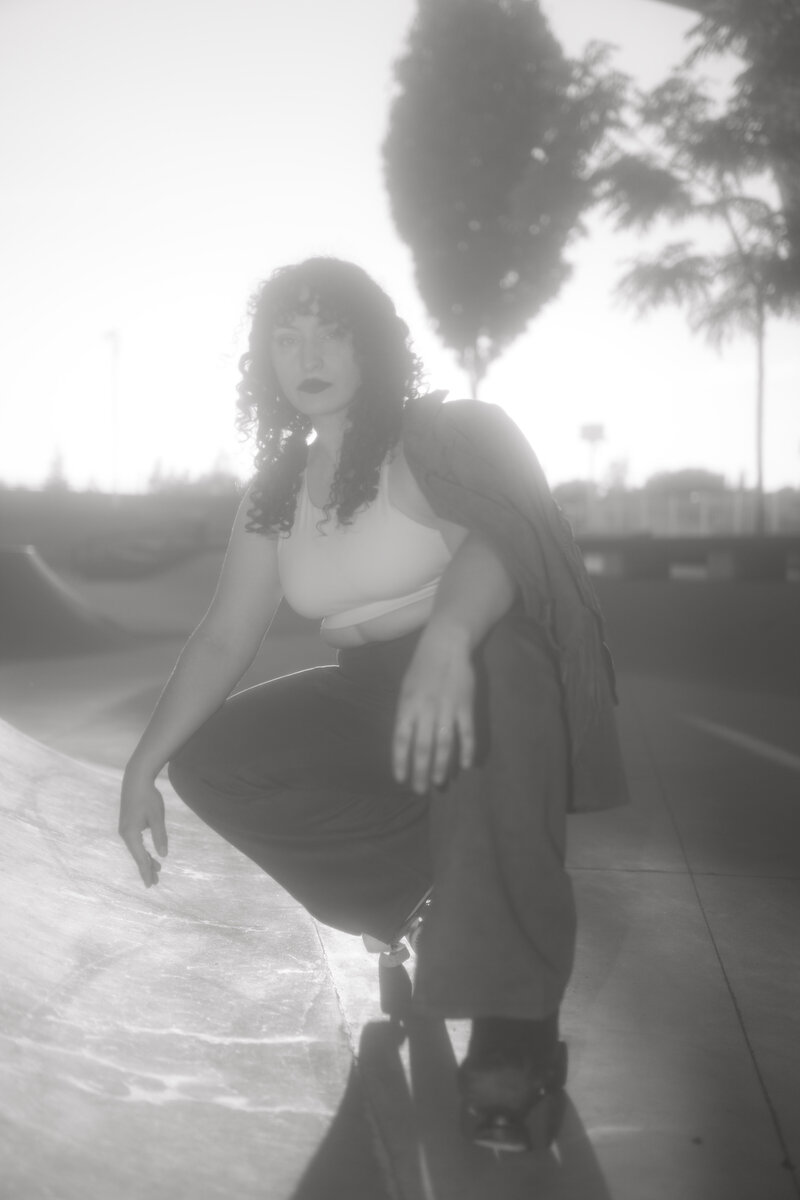 Female Portrait Photography Session Skatepark Vancouver _9914-2