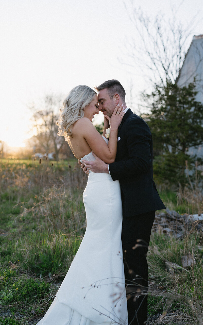 Wedding Ceremony First Kiss