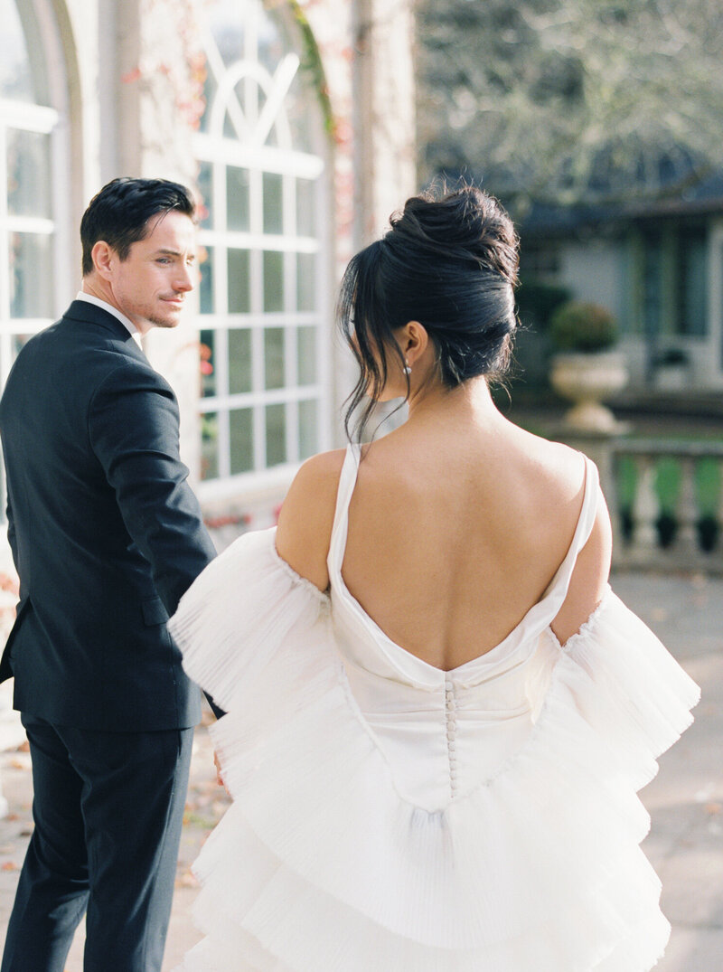 Milton Park Country House Bowral Wedding Venue Luxury Chic Autumn Garden Wedding by Fine Art Film Destination Wedding Photographer Sheri McMahon-21