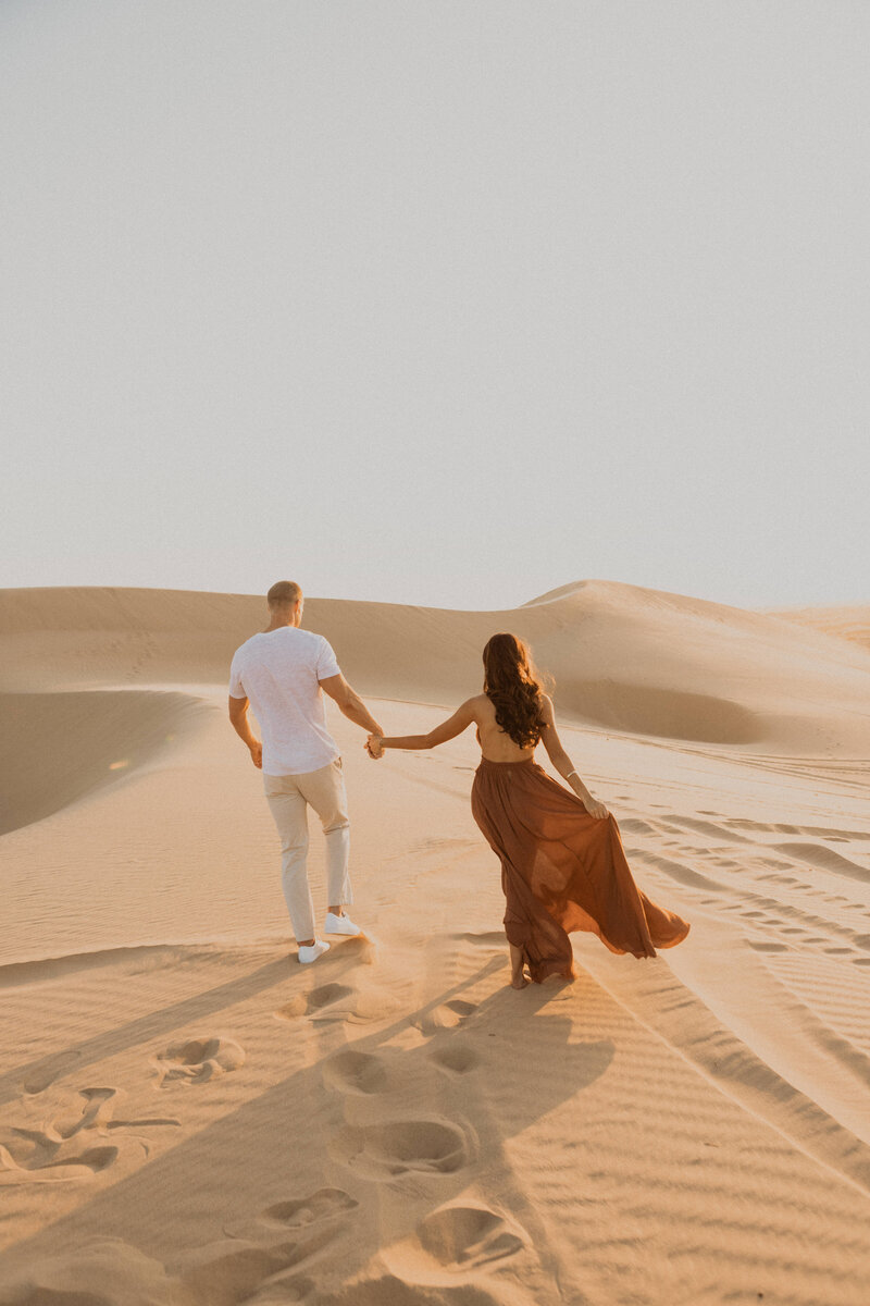 Glamis Sand Dunes Engagement Shoot | California Destination Wedding Photographer | Palm Springs Wedding Photographers | Vivian Fox Photography