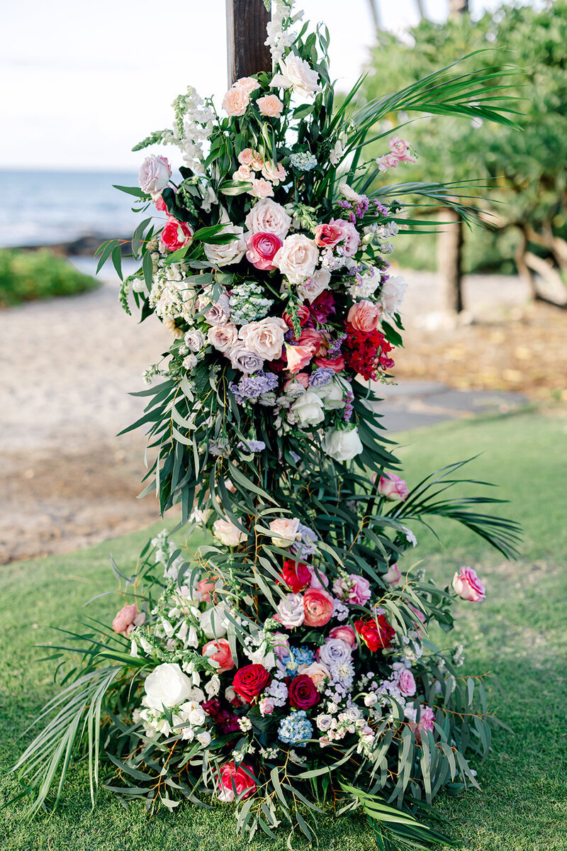 big island wedding design by the chapter of love