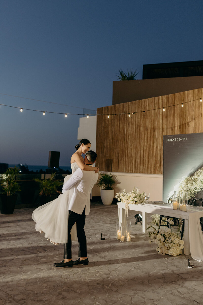 Bride and Groom First dance