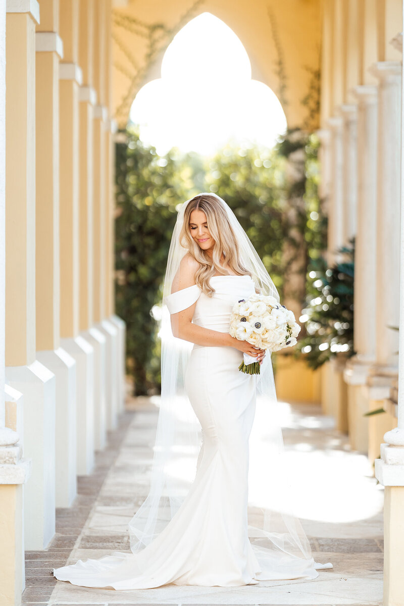 Palm beach bridal portraits