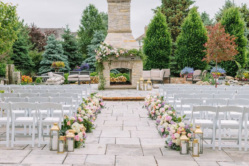 Wedding reception planning with reception seating.