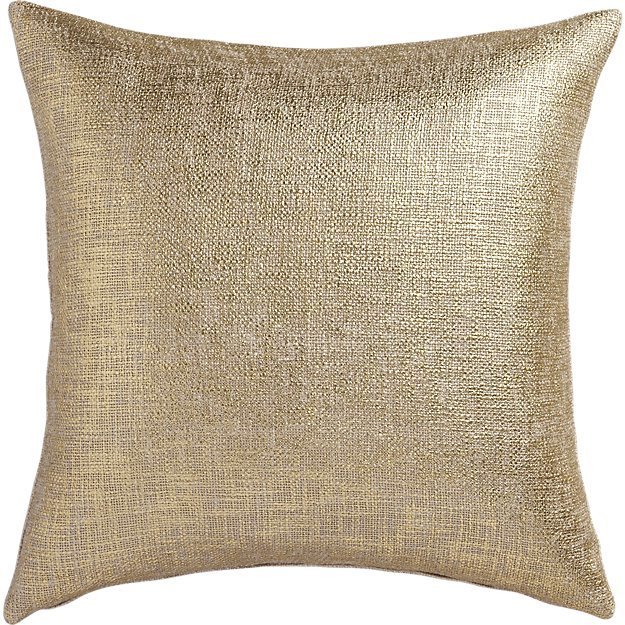 Gold Pillow 23x23