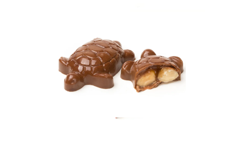 toasted almond and caramel chocolate