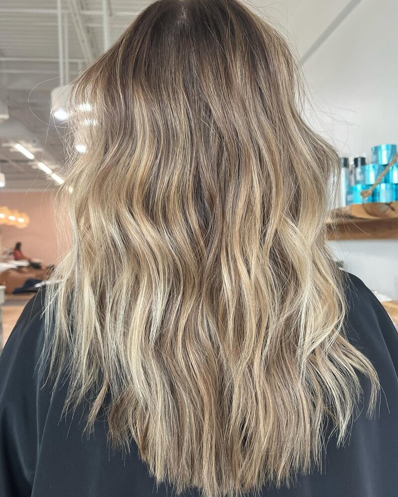 Lived in Low Maintenance Beachy Blonde Sun-kissed  Hair Color by Salt Hair Collective - East Beach Norfolk Hair Salon for Lived in Low Maintenance Color - 23