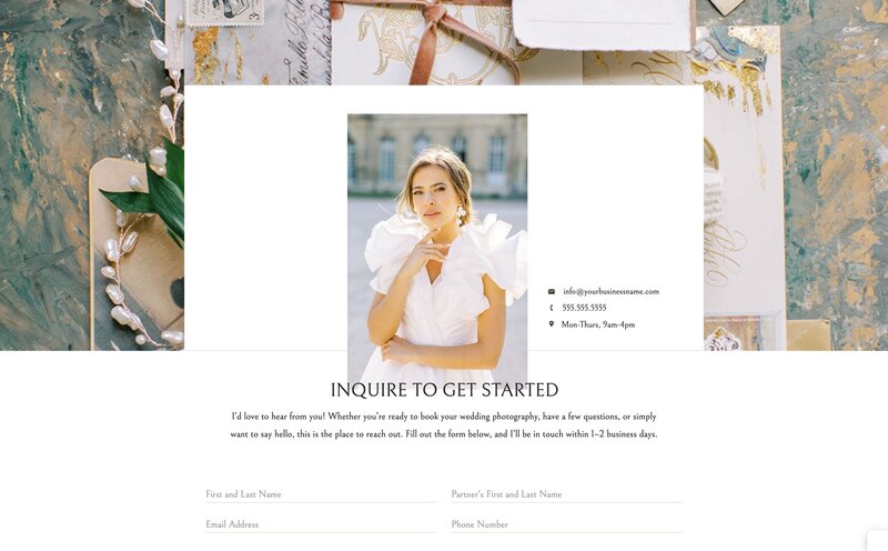 Showit Design Library - Showit Canvases for Showit Users and Showit Designers - With Grace and Gold - Best Showit Designer - 10