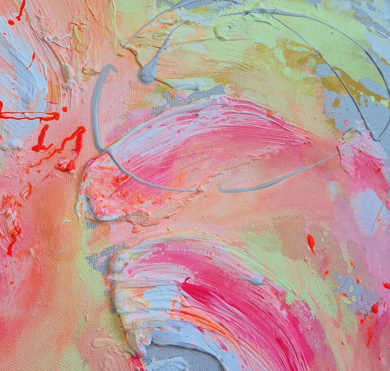 Detail Bild von Blooming. Ein positives Statement-Piece für moderne Räume.