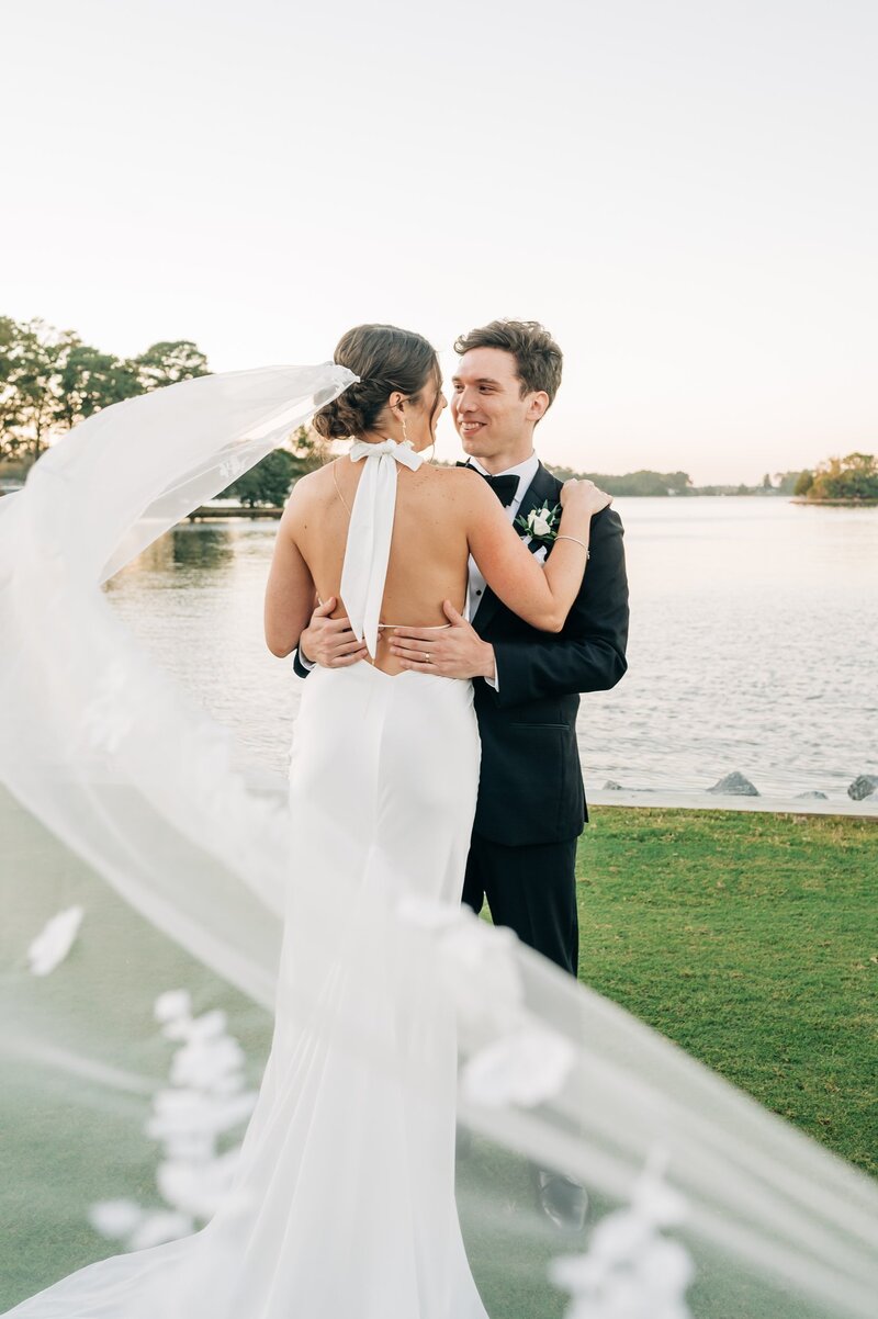 Virginia Wedding couple posing