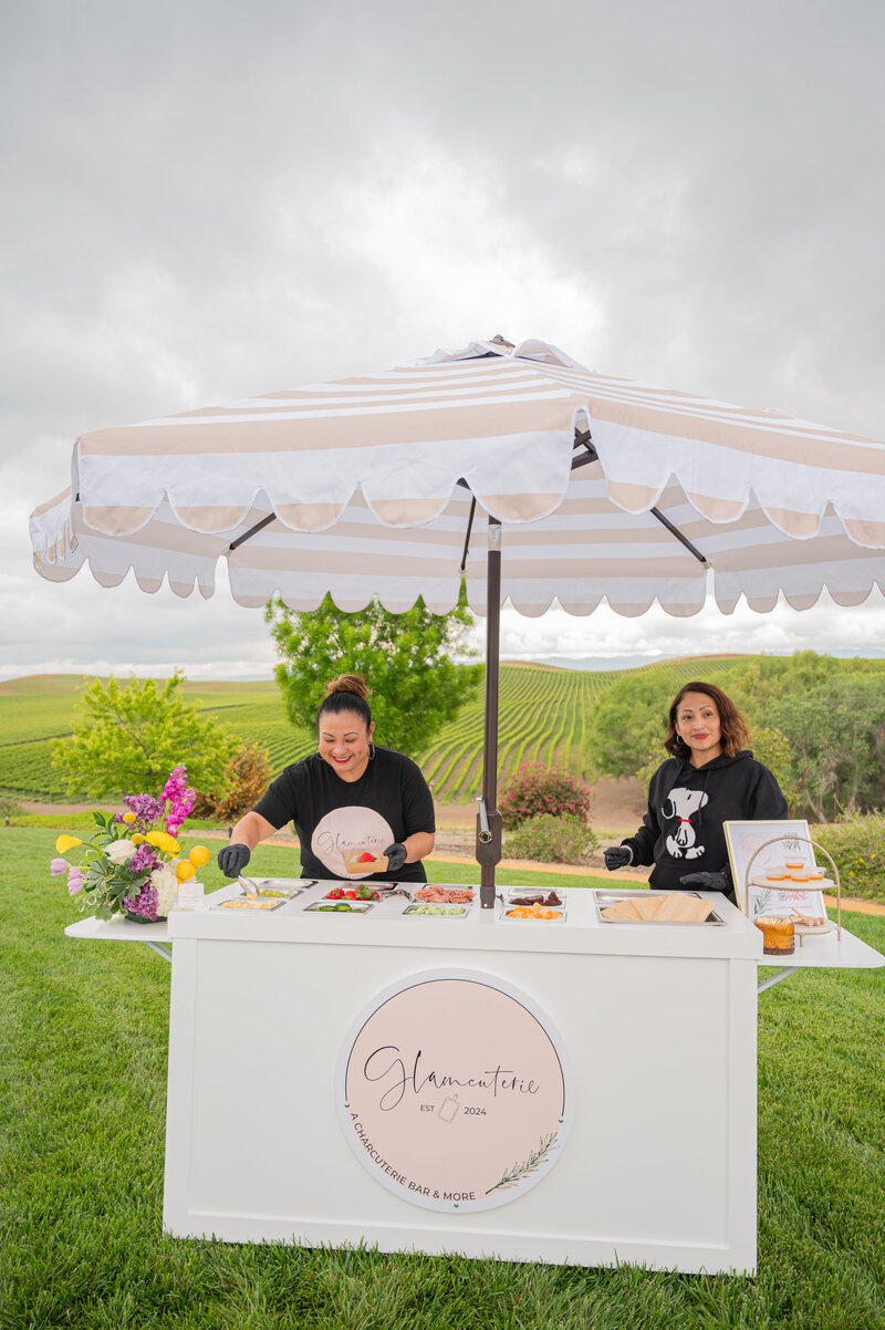 Charcuterie mobile bar