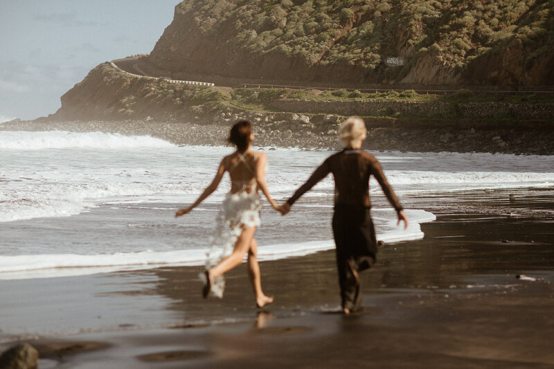 Black Sand Beach Couple Session-50